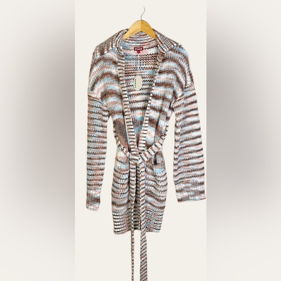 STAUDNEW WITH TAGS! Marigold Melange Belted Cardigan Size:...